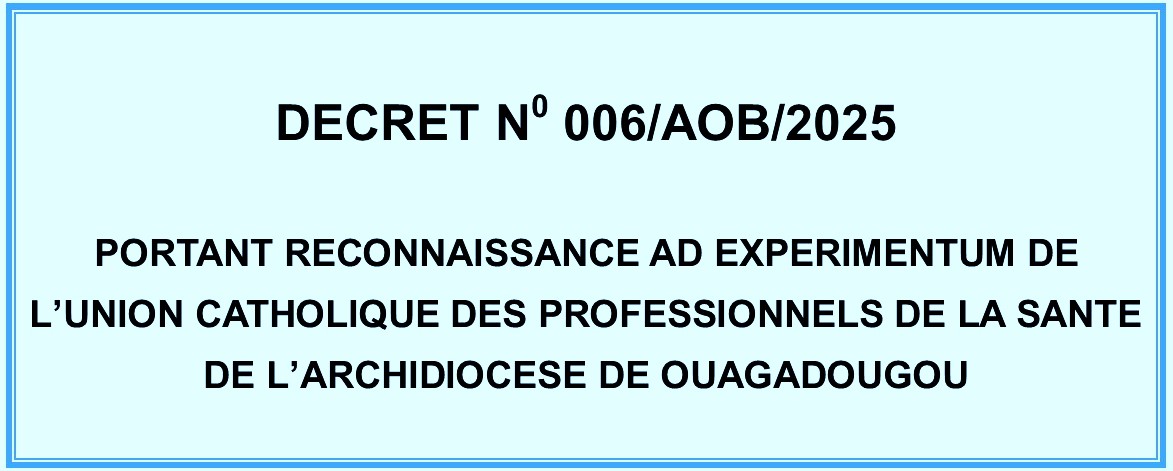 STATUTS DE L&rsquo;UNION DES PROFESSIONNELS DE LA SANTE